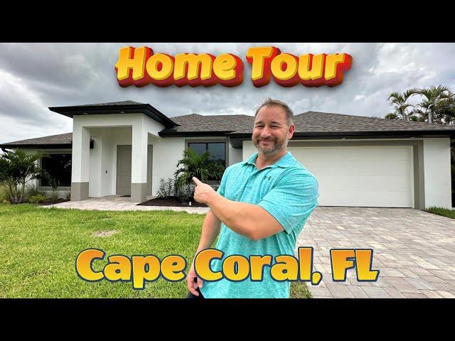 New Construction Gulf Access Pool Home In Cape Coral Florida! New Homes For Sale In Cape Coral FL.