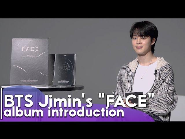 BTS Jimin's "FACE" album introduction