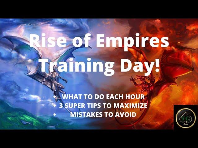 Rise of Empires Ice and Fire Training Day