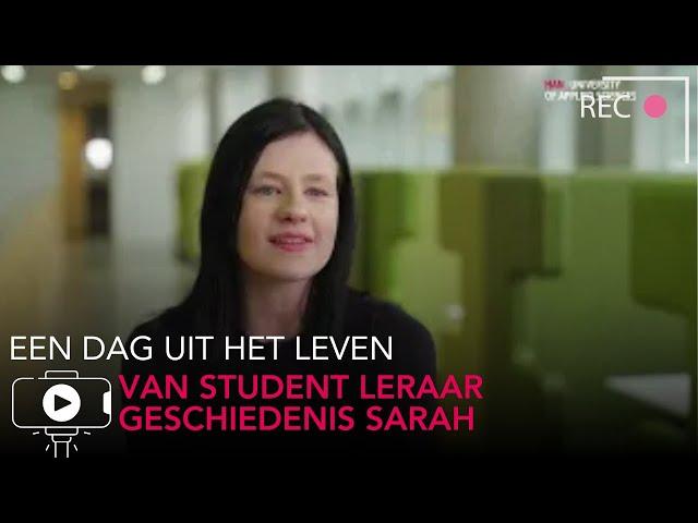 HAN Bacheloropleiding voltijd | Leraar Geschiedenis | Dag uit het leven van studente Sarah