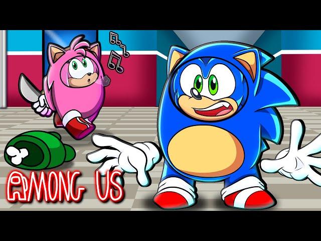 IT'S BACK!! - Sonic & Amy AMONG US with FANS!