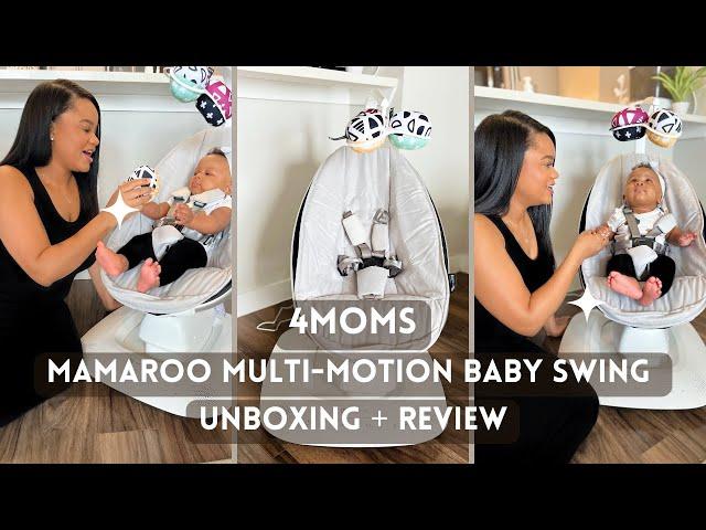 IS IT WORTH IT? REVIEW + UNBOXING OF 4moms MAMAROO MULTI MOTION BABY SWING