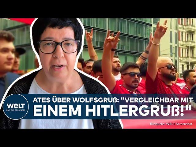 EM 2024: Wolfsgruß bei Türkei-Spiel in Berlin! "Auch kleine Kinder!" Rechtsextreme Fans in Berlin!