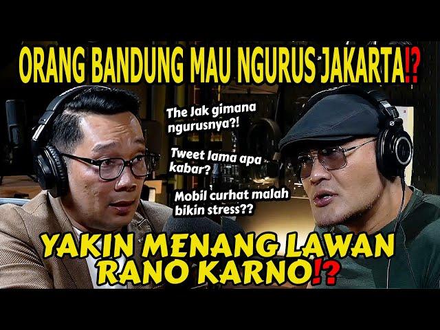 BRO RIDWAN KAMIL.. JGN MARAH YA.. PERSIJA APE KABAR YAKIN NEH MENANG⁉️HEHEHE - Podcast