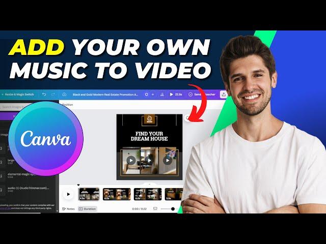 How To Add Your Own Music To Canva Video | Easy Guide