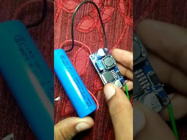 DC TO DC Booster Module Test || 3.7 Volt To 40 Boost || @harshitexperiment3003||