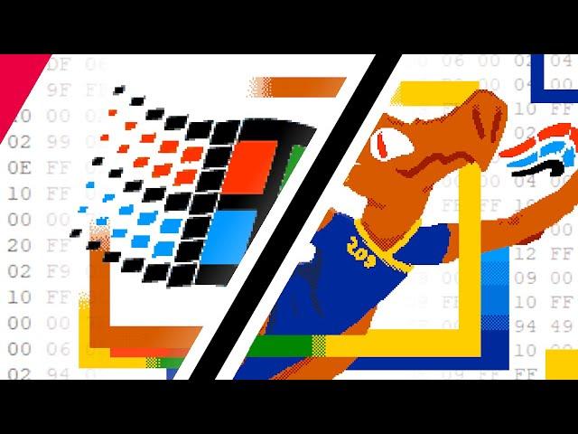 How do you replace the boot screen in every (old) version of Windows?