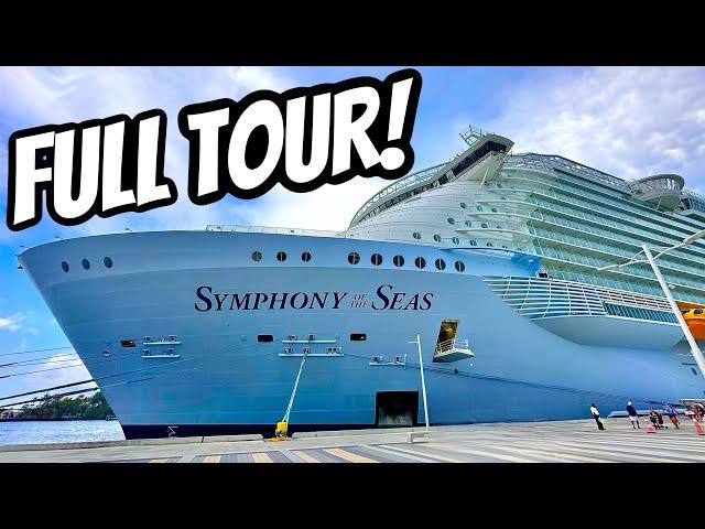 Symphony of the Seas Ship Tour! Deck By Deck Walk Through of Royal Caribbean Cruise Ship!