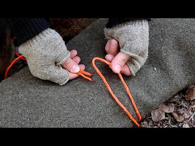 Simple Cinch Knot for Bushcraft and Camping