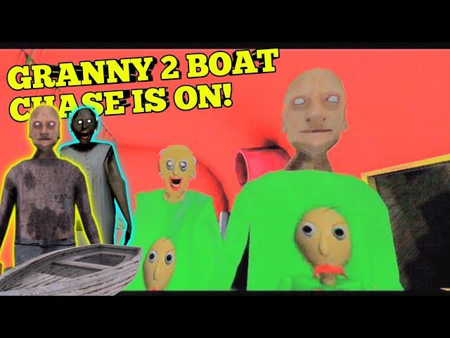 GRANNY 2 BOAT CHASE IS ON!