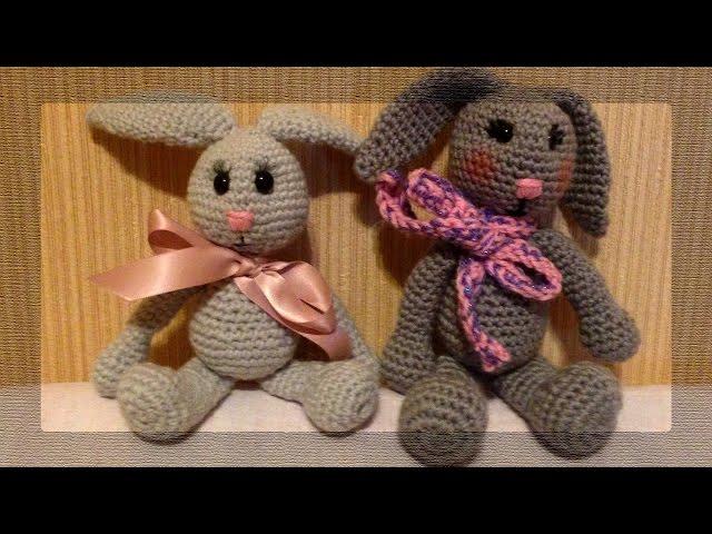 Вязание крючком. Заяц (Crochet bunny). Часть1