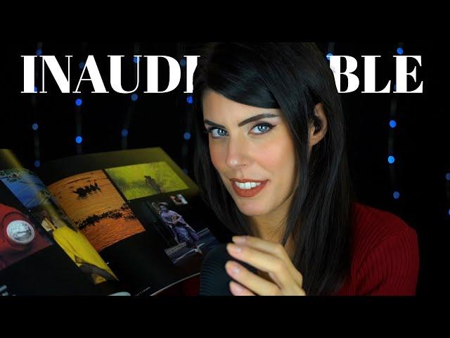 ASMR  INAUDIBLE CLOSE UP + Intense Whispering