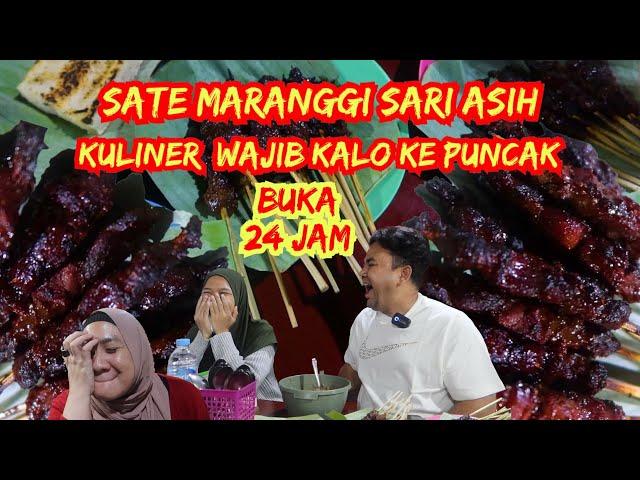 KE CIANJUR BARENG PENDAMPING HIDUP DI RUMAH‼️MAKAN SATE MARANGGI, PAKE KETAN, & SAMBAL ONCOM