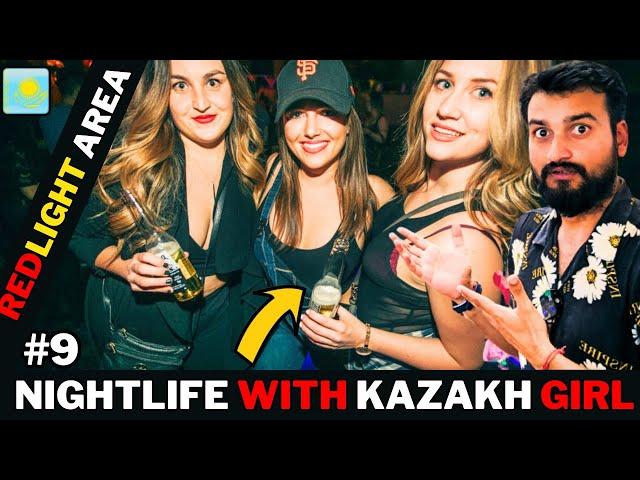 Kazakhstan Almaty Nightlife With Kazakh Girl | RED NIGHTLIFE? 