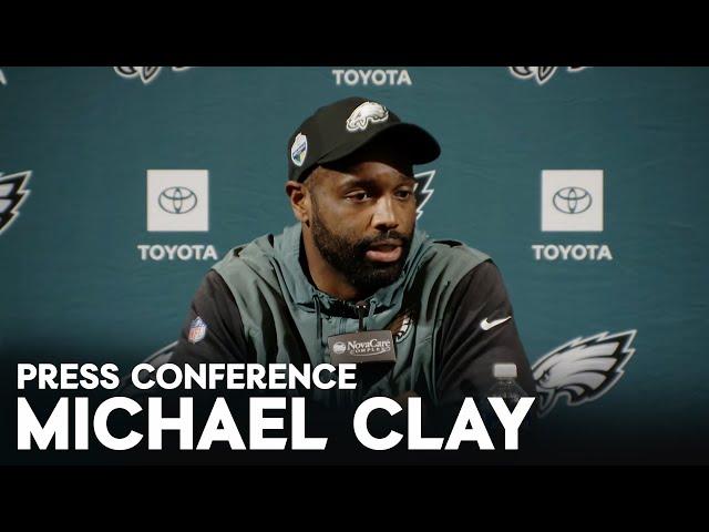 Eagles Press Conference: Michael Clay | October 1, 2024