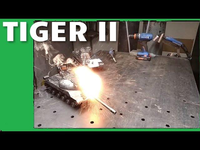 Собрал танк Tiger II ( Королевский Тигр )