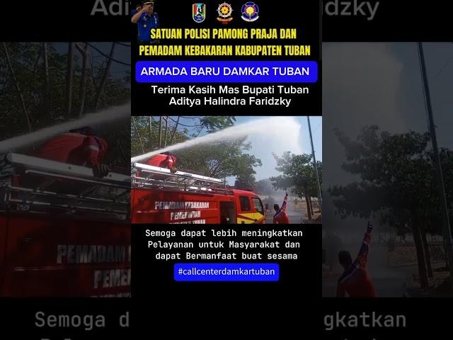 Armada Baru Damkar Tuban