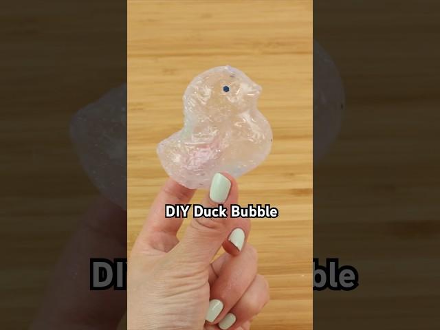 Why have a rubber ducky when you can have a bubble ducky?  #hazbinhotel #lucifer #diy #craft #cute