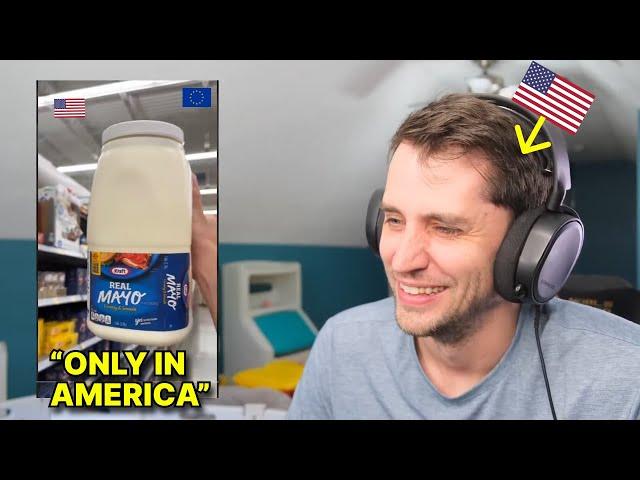 American reacts to hilarious AMERICA vs EUROPE TikToks