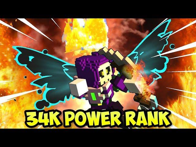 TROVE 34K POWER RANK SHADOW HUNTER in U10 GAMEPLAY