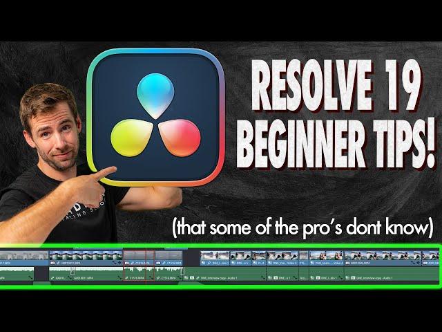 Editing Tips and Tricks That Will Save You HOURS in DaVinci Resolve! (PART 2)