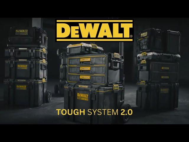 Introducing the DeWalt TOUGHSYSTEM 2.0: Ultimate Organisation