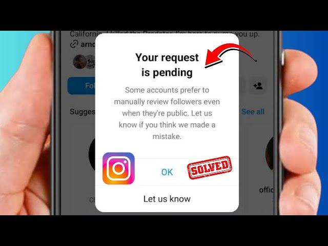 How to Fix Instagram Your Request is Pending Problem / 2024