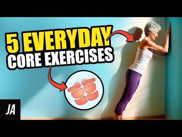 5 Essential Core Exercises For Beginners | At Home Workouts