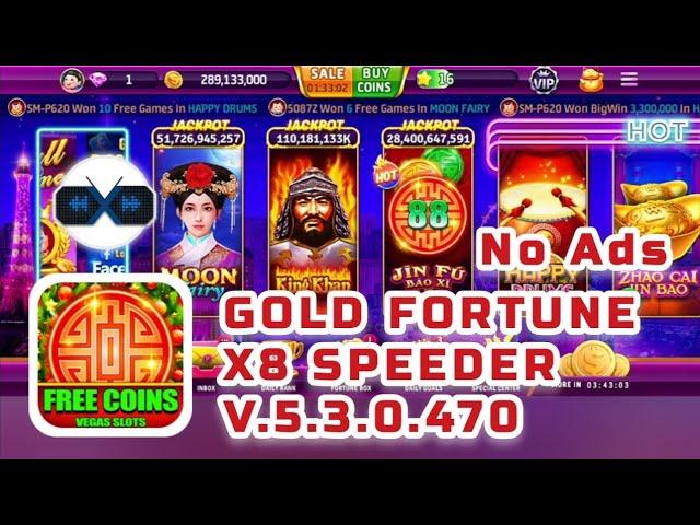 Gold Fortune Slot Casino Game X8 Speeder Version 5.3.0.470 Gameplay