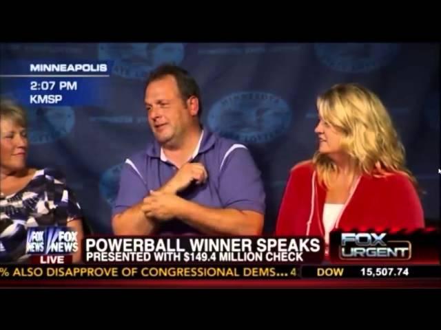 Powerball Winner Paul White Hilarious Press Conference After Winning $149 million Prize [Full]