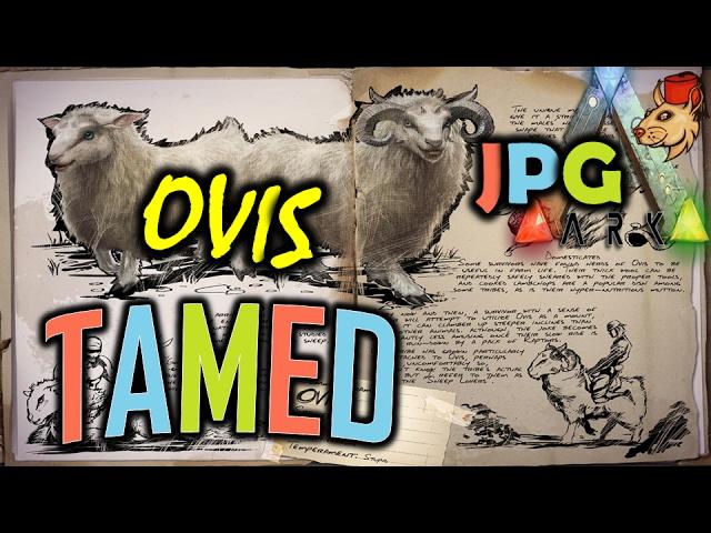 Ark Survival Evolved Ovis - TAMED - Dinosaur Spotlight PS4 XB1