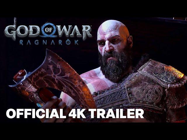 God of War Ragnarok Official Story Trailer (4K) | State of Play 2022