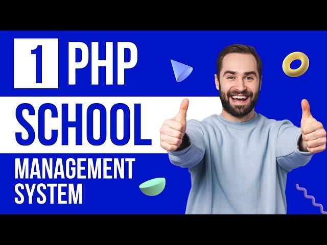 Best school management system project in PHP with source code