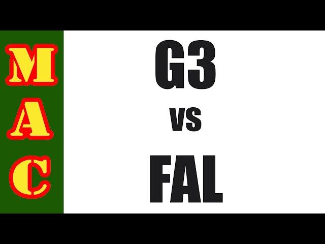 Cold War Classics: H&K G3 vs FAL