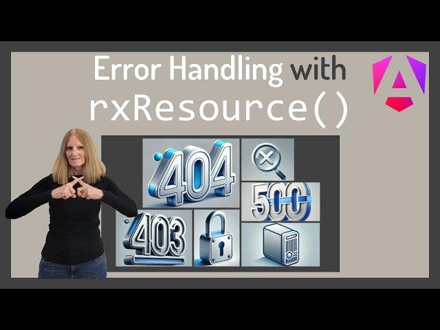 SIA: Error Handling with rxResource