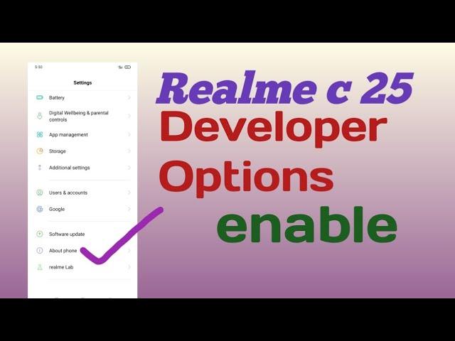 How To Open Developer Options On Realme? Developer Options On