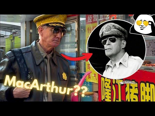 "Douglas MacArthur" (But in China)