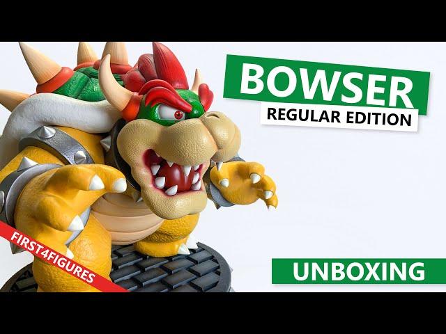 Bowser Statue - Regular Edition (by First4Figures) - UNBOXING