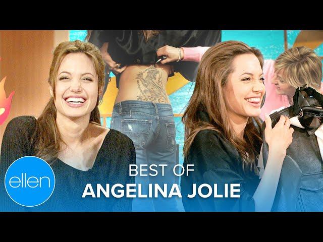 Best of Angelina Jolie on 'Ellen'