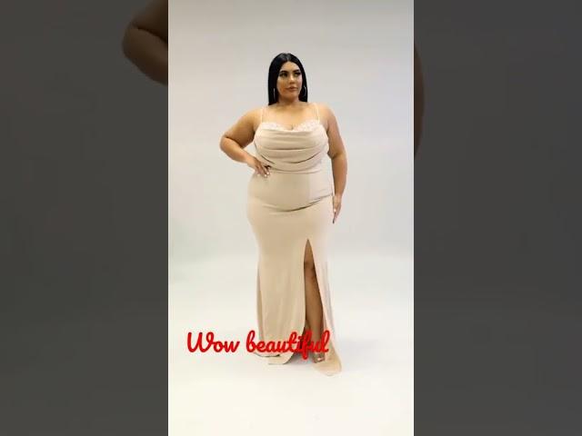 Glamorous  models lifestyle curvy woman in graceful babe style. plus size women beauty fashion.