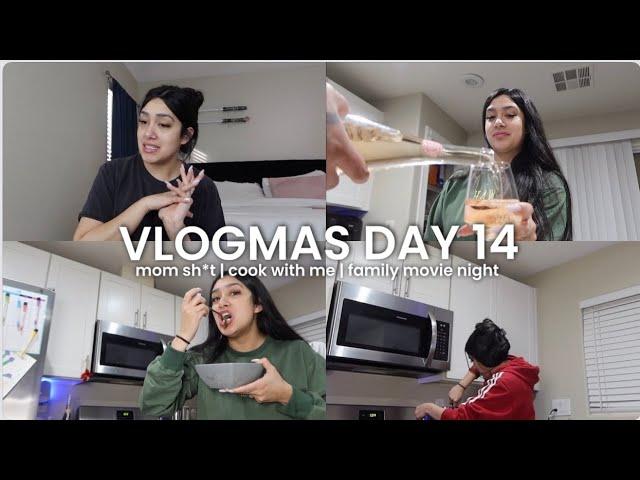 vlogmas day 14: FAMILY CHRISTMAS MOVIE NIGHT | dinner | zuppa toscana | wine night