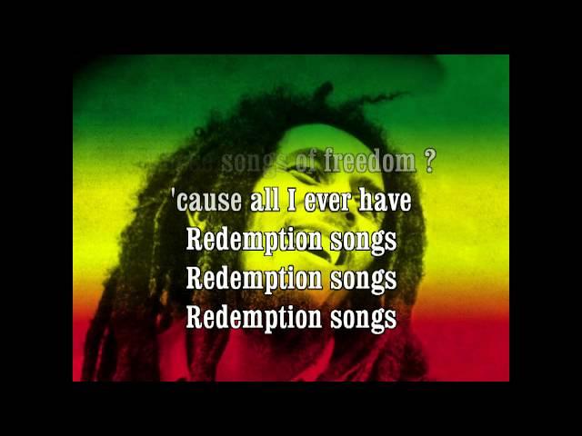 Bob Marley - Redemption Song + Lyrics HQ HD