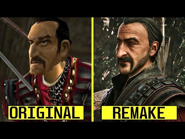 Gothic Remake vs Original Early Graphics Comparison