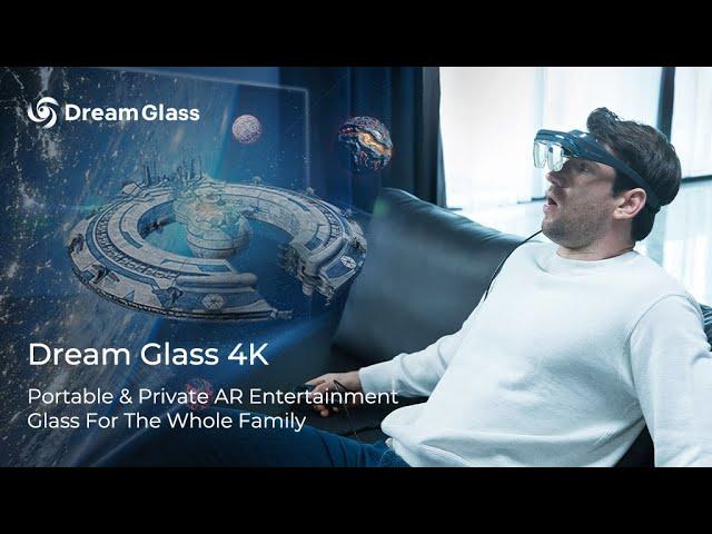 Unboxing & Hands On | Dream Glass 4K | Portable & Private 4K AR For Everyone!