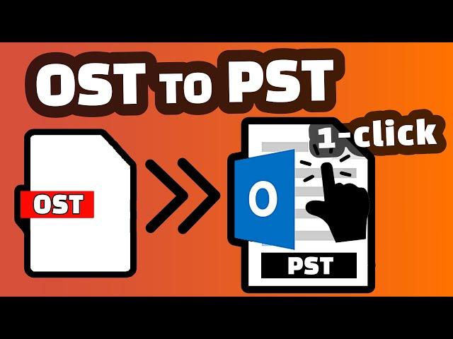 CONVERT OST to PST with STELLAR OST to PST File CONVERTER