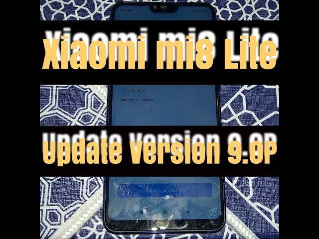 XiaOmi Mi8 Lite Android Update 9.0 Version(9 PKQ1.181007.001)With MIUI V10.2.2.0(PDTMIXM)