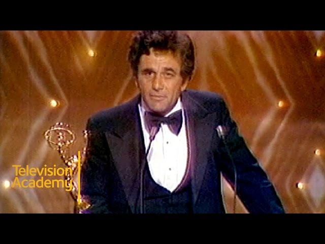 Peter Falk Wins Outstanding Lead Actor for COLUMBO | Emmys Archive (1975)