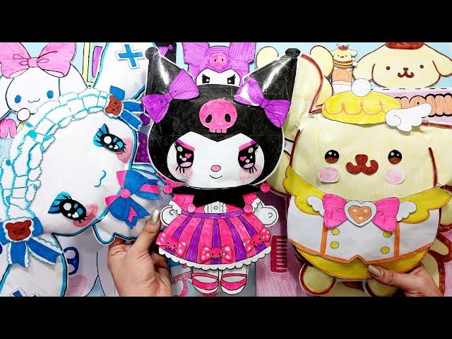 Sanrio character compilation : Makeup, Skincare, Outfit | Unbox Kuromi, Cinnamoroll, Purin| Pokarish