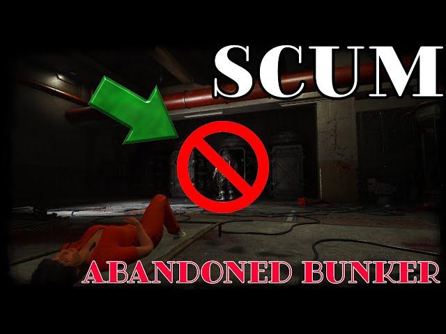 Scum 0.95 Abandoned bunker How to remove Mr.Brenner and Razors!!!