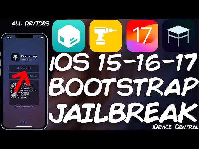 iOS 16 - 17 (ALL Devices) Jailbreak: RootHide Bootstrap MASSIVE Update RELEASED! Run REAL Tweaks!